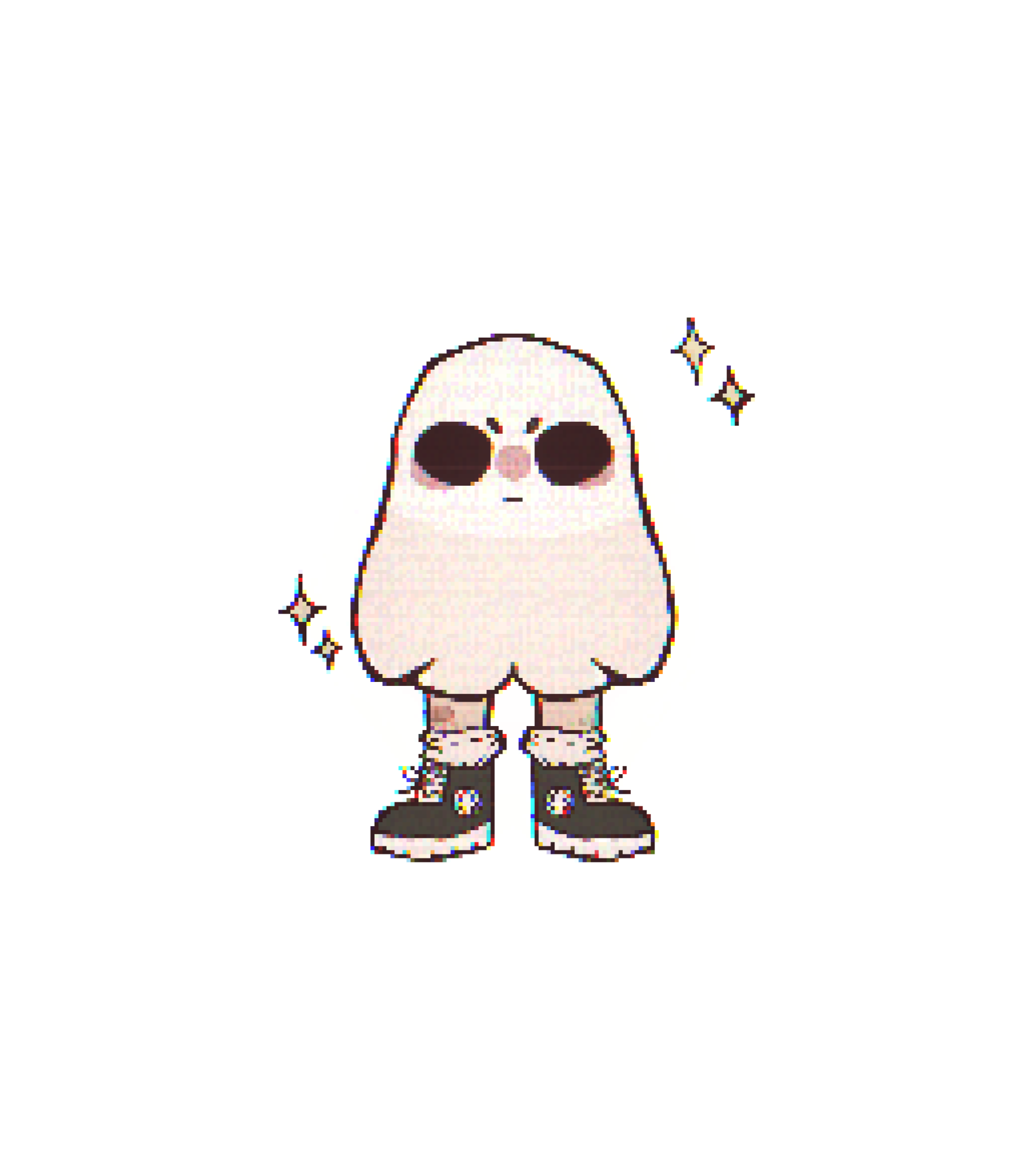 Pixelated Ghost